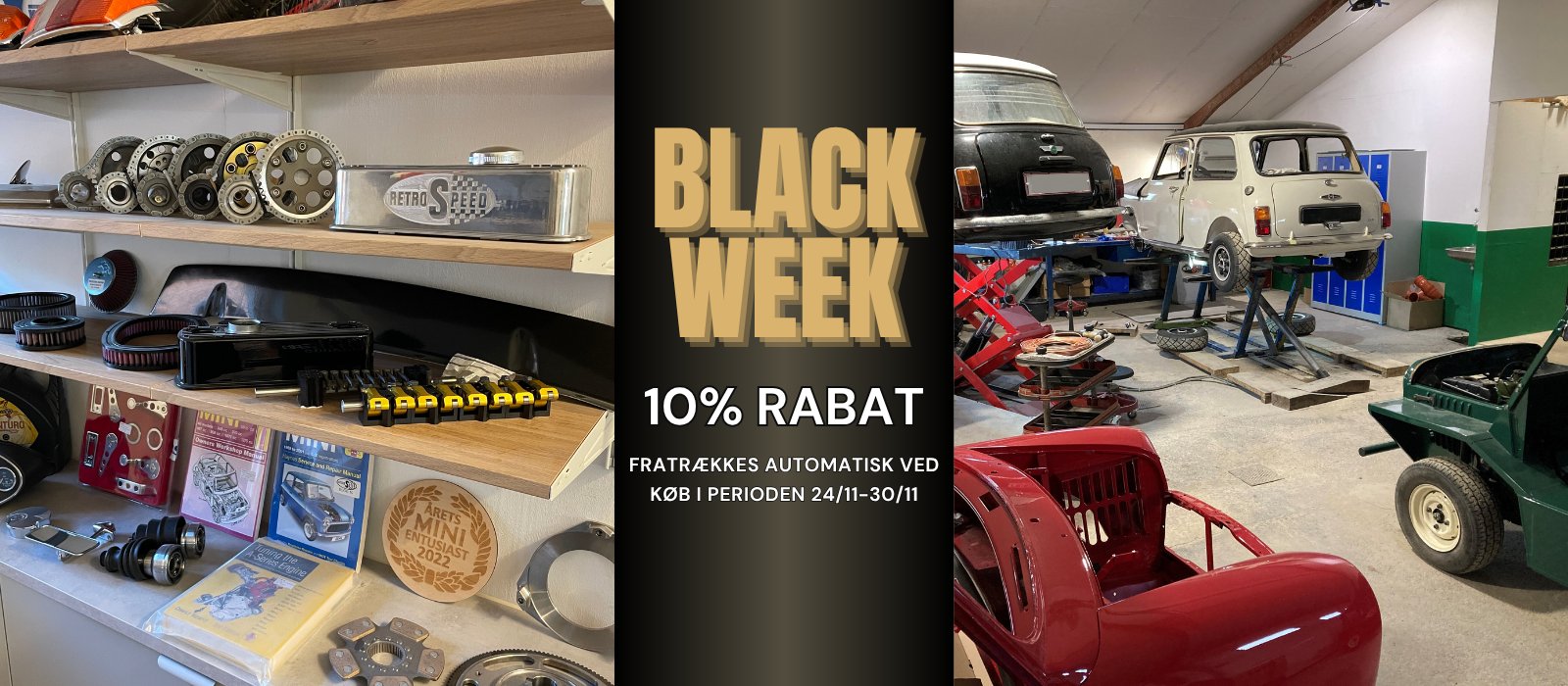 RetroSpeed Black Week Forside