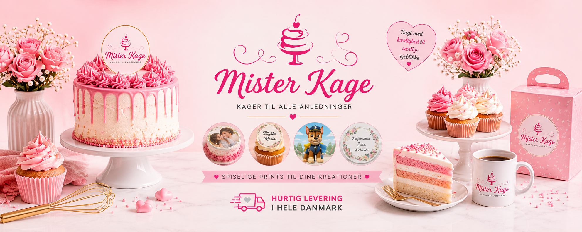 Sukkerprint og kageprint hos Mister Kage
