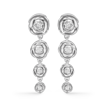 ROSALIE silver earrings | Danish design by Mads Z