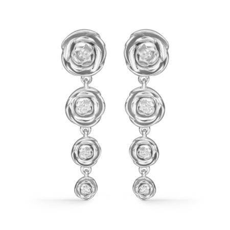 ROSALIE silver earrings | Danish design by Mads Z