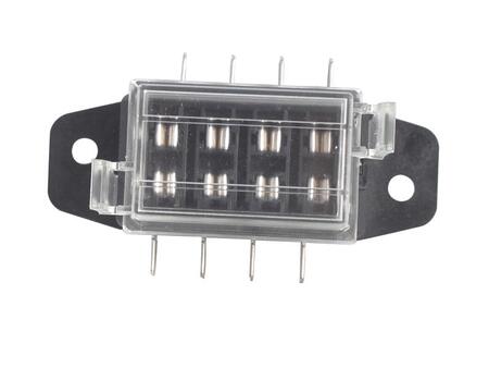 Fuse box - 4 fuses - Flat standard fuses Universal