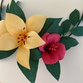 kunstig lilje papir blomst