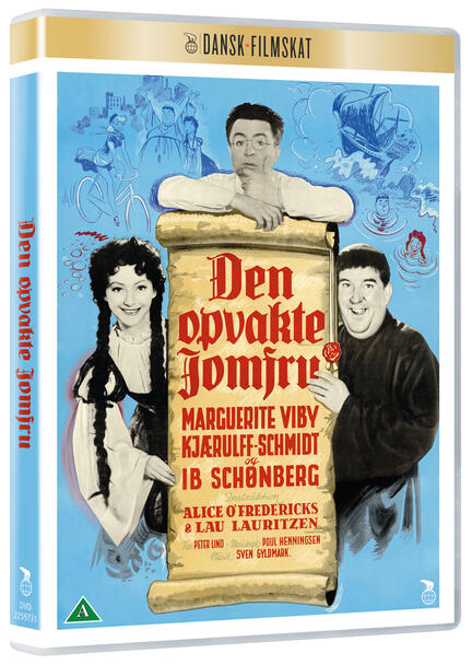 Den Opvakte Jomfru, Dansk Filmskat, DVD, Film, Movie