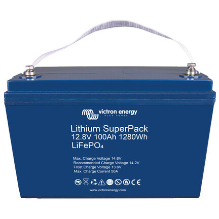 Victron lithiumbatteri med indbygget BMS
