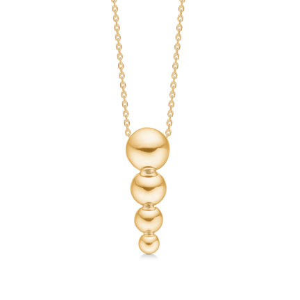 BIGGEST BALL pendant in 14 karat gold | Danish design by Mads Z