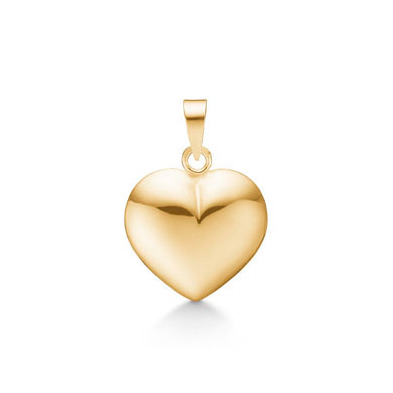 Heart in 8 karat gold | Danish design by Mads Z