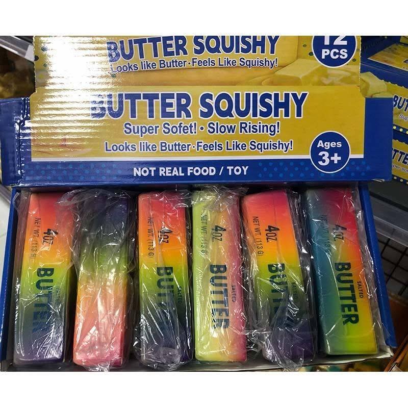 Rainbow Butter Squishy Farverig Fidget & Sanselegetøj