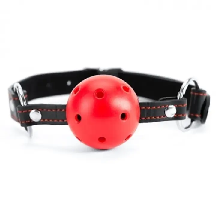 Red Heart Ball Gag Argus Fetish
