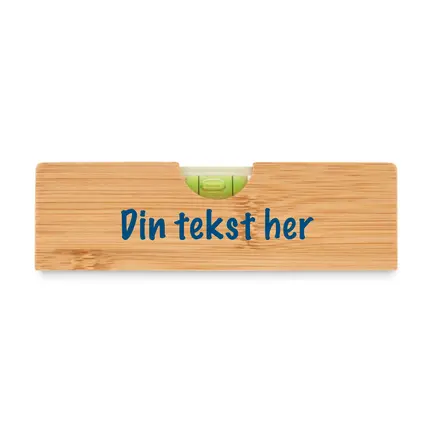 Vaterpas med din egen tekst