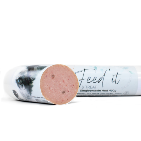 Feed'it & Treat pølse - 400g Singleprotein