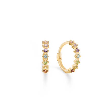 JULIE earrings in 8 karat gold | Danish design by Mads Z