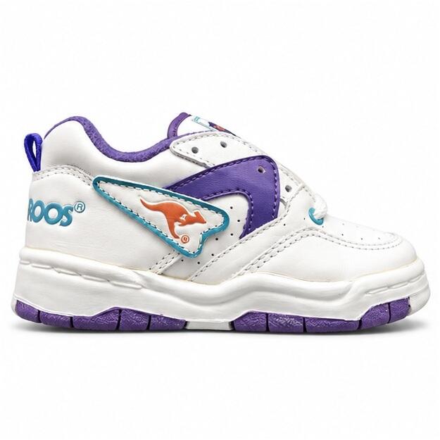 KangaROOS Børnesneaker Hvid/Lilla - 26