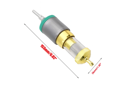Kraftig og ekstra støjsvag brændstofpumpe med 22ml kapacitet