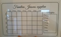 Familiekalender madplan