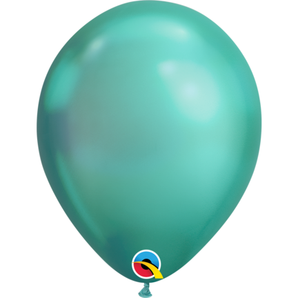 Grøn helium ballon