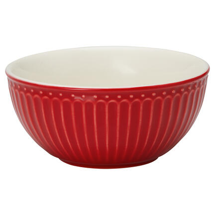 Greengate Cereal bowl Alice red.