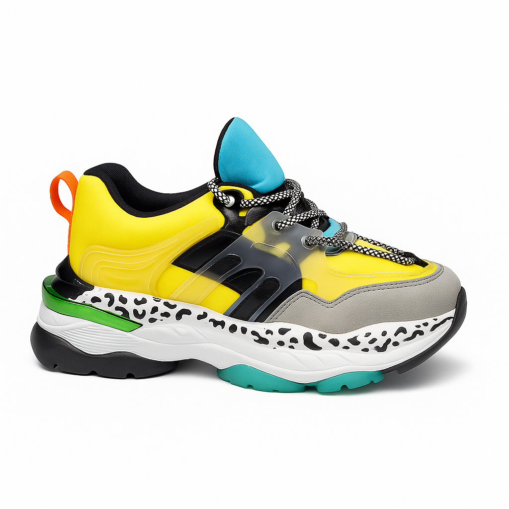 Dame Sneakers Gul - 38