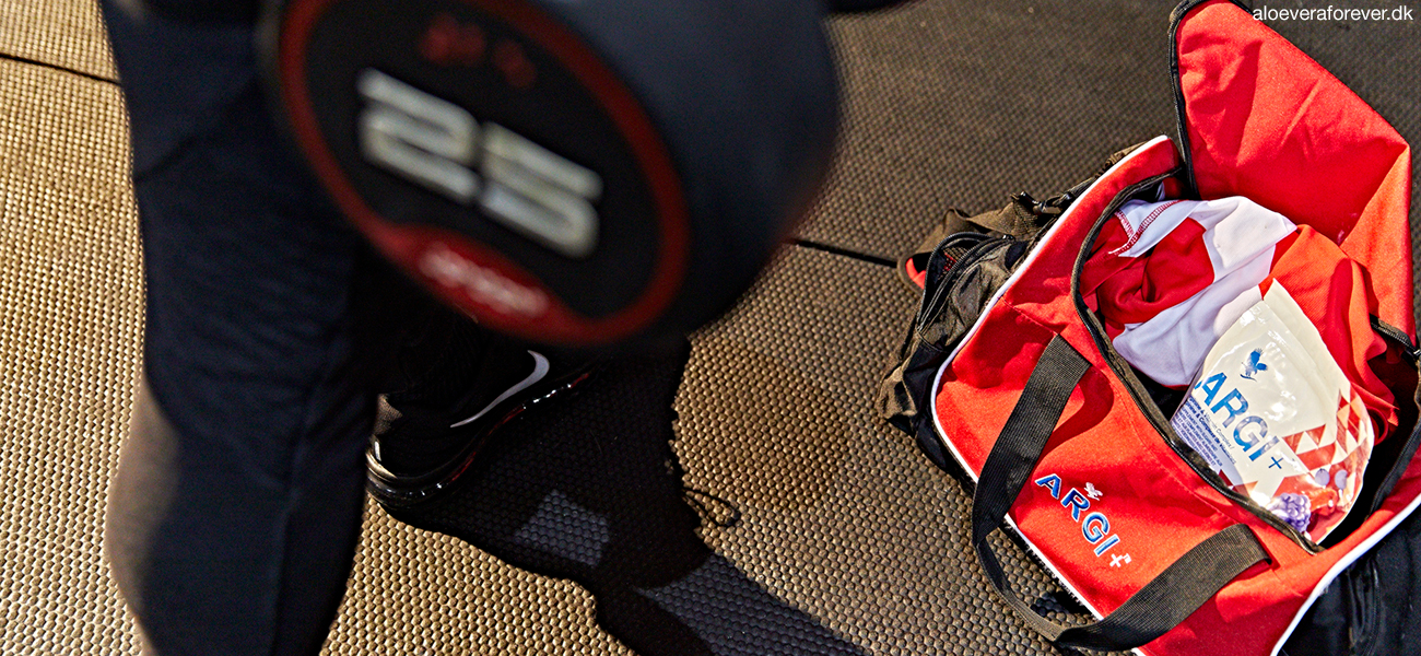 ARGI+ med L'arginin til musklerne og vægtløftning