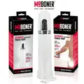 Mr Boner Automatic Power Pump – elektrisk penispumpe med digital styring og quick release.