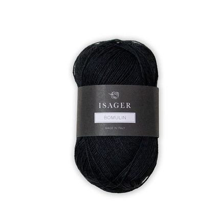 Isager bomulin garn i farve 30 sort