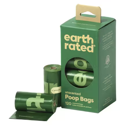 Earth Rated Eco Friendly Hundeposer Neutral 120 stk.