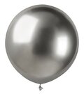 Stor sølv ballon metallisk