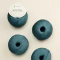 4 garnnoegler i kvaliteten arctic pearl fra pascuali i farven teal 15