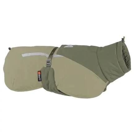 Non-stop dogwear Glacier Wool Jacket 3.0 i grøn – varm og isolerende hundejakke til kolde dage