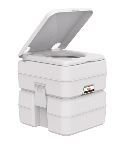 seaflo transportabelt toilet 20l camping baad