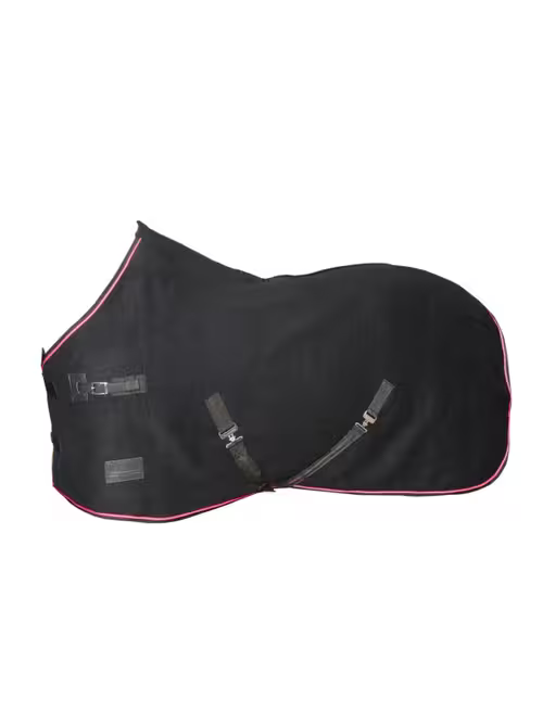 Wahlsten Equiestrian Heavy uld dækken - Sort/Blå, 105cm