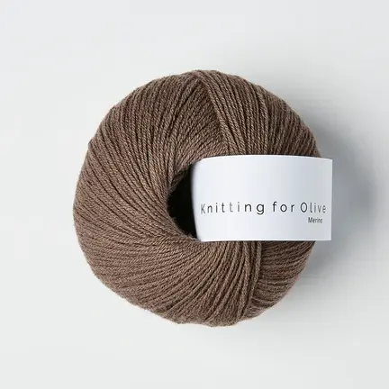 garnnoegle merino fra knitting for olive i farven blomme-ler