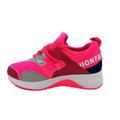 Dame sneakers neon pink