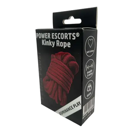 Power Escorts Kinky Rope 5 meter bondage reb fetish sexlegetøj