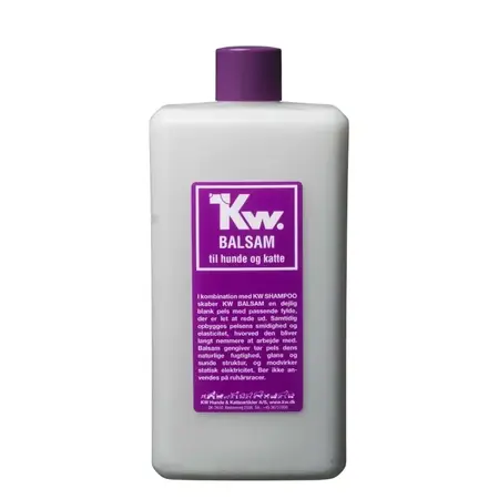 KW Balsam 500 ml. til pelspleje af Hunde og Katte