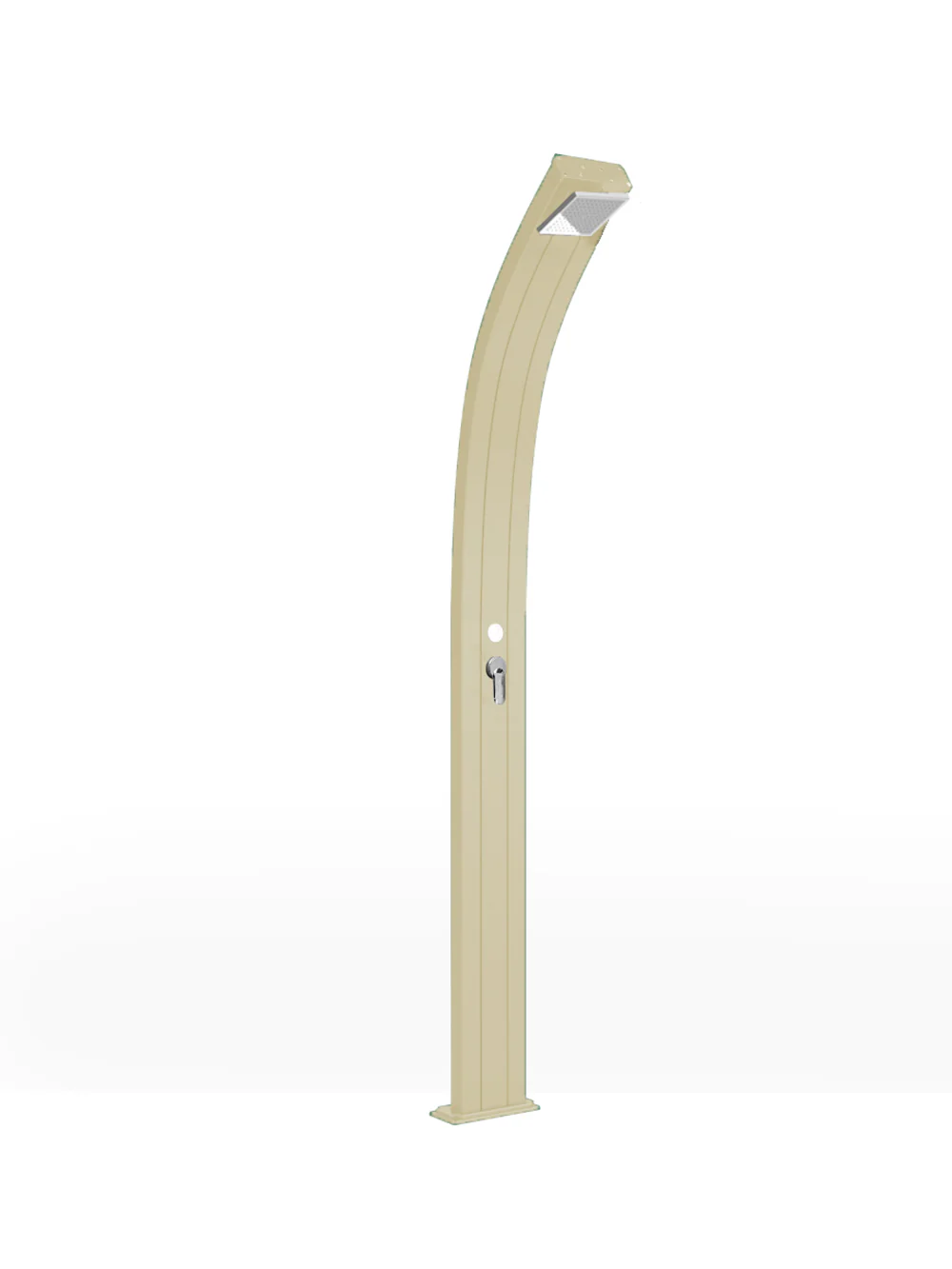 Arkema - SPRING A100 Aluminium Solardusche - 25 Liter - Champagne