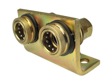 Pikaliitin naaras 1/2" runko x 1/2" BSP - kaksinkertainen