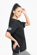 Bolt kvinde T-shirts sort siden pic