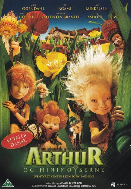 Arthur og Minimoyserne, DVD Movie