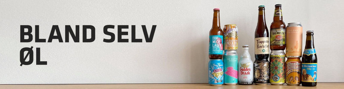 Bland selv øl · Køb blandede øl hos Beer Me