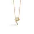 FREYA pendant in 14 karat gold with diamonds | Danish design by Mads Z