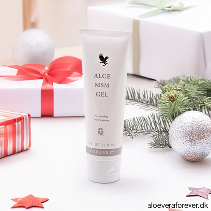 Aloe MSM Gel - massagegelé, der går i dybden til bindevæv og led - julegaveide