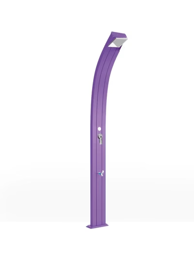 Arkema - SPRING A120 Solbruser i aluminium med fodbruser - 25 liter - Lilla