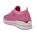 Dame sneakers elastik fuxia