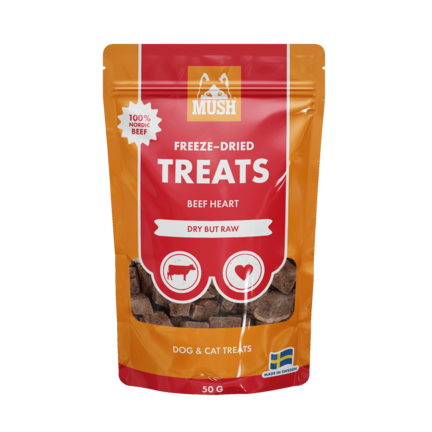 Frysetørret MUSH godbidder