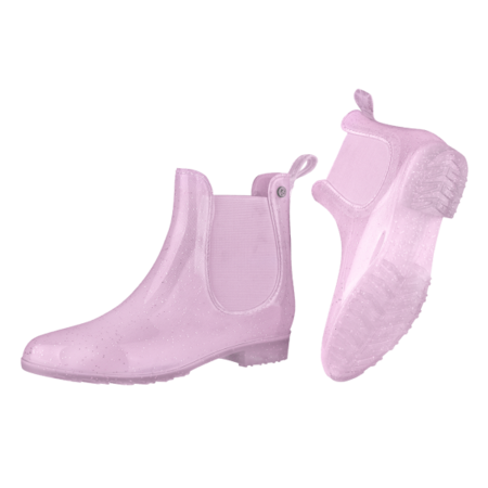 ELT Sparkle Jodhpur ride støvler til børn i lyserød med glimmer