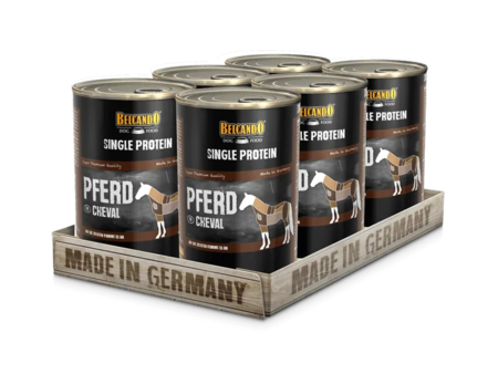 Belcando Pure Horse 400g - korfri dåsemåd til hunde