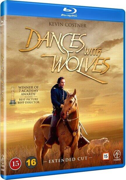 Dances With Wolves, Danser Med Ulve, Kevin Costner, Blu-Ray Movie