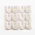 Hesteskoformet ligtorneplaster i uld – 2 mm - SMALL - 12 stk.