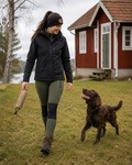 Pinewood Dog Sports Hybrid Stretch Jakke Sort - Dame