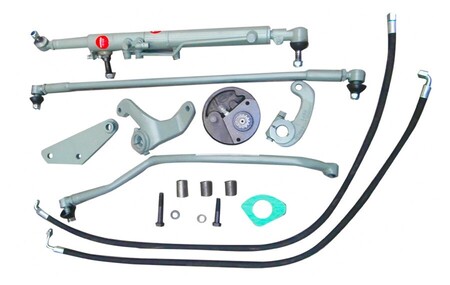 Servostyrningskit Passar endast till: MF135 MED rak framaxel Passar till: MF240 Passar ENDAST till 3 cyl. dieselmodeller Satsen är anpassad till standard framhjulsbredd OEM ref. S.42416, S42416